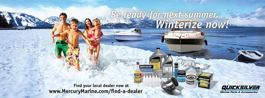 Winterize with Mercury and Quick Silver Products