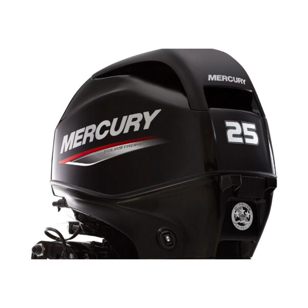 mercury 25 hp outboard, electric start, power trim