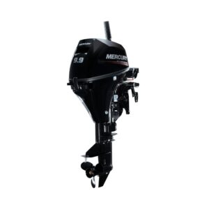 mercury 9.9 hp outboard, electric start, tiller