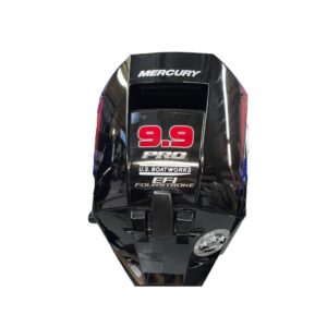 mercury 9.9 hp outboard, electric start, power trim pro kicker